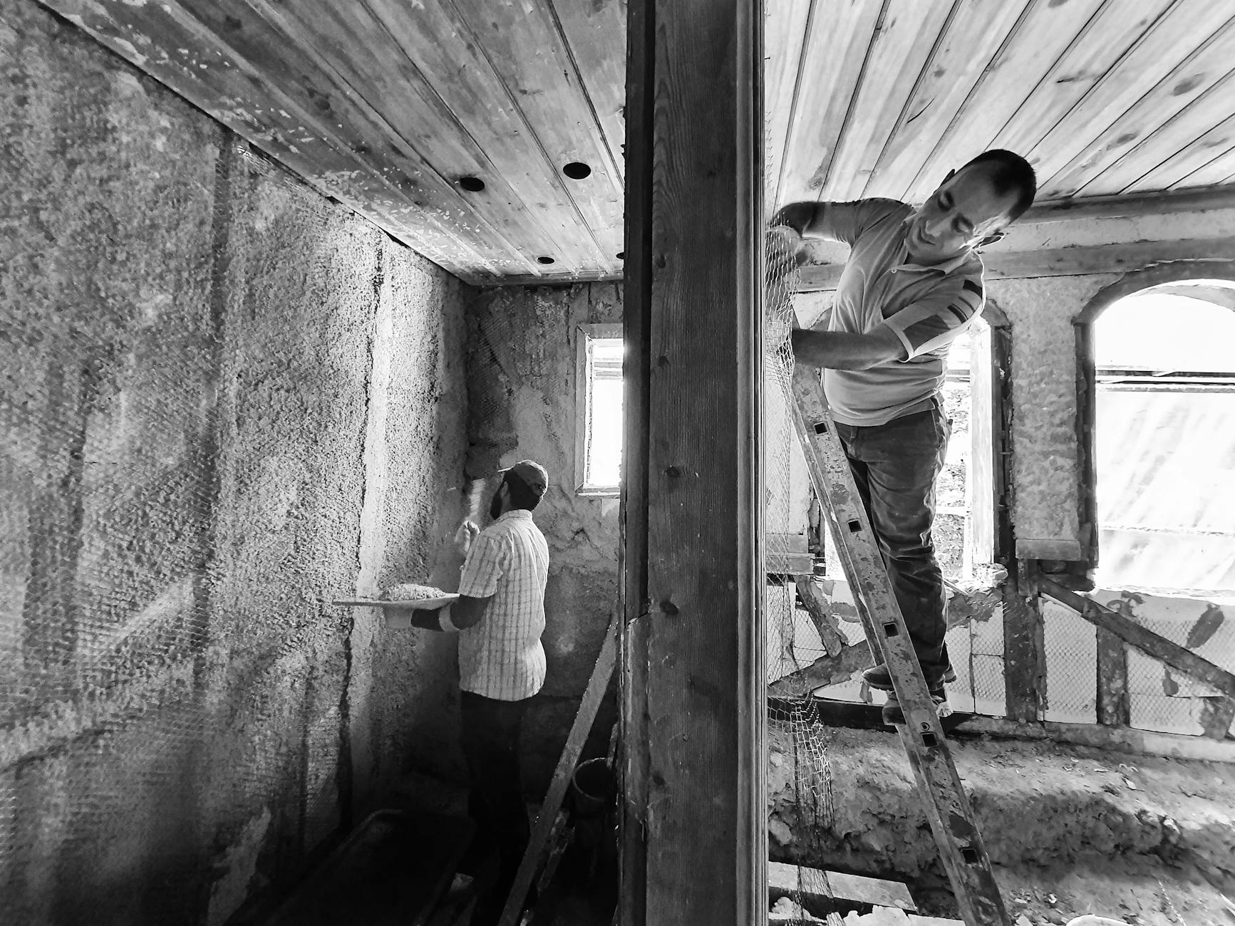 workers working in room