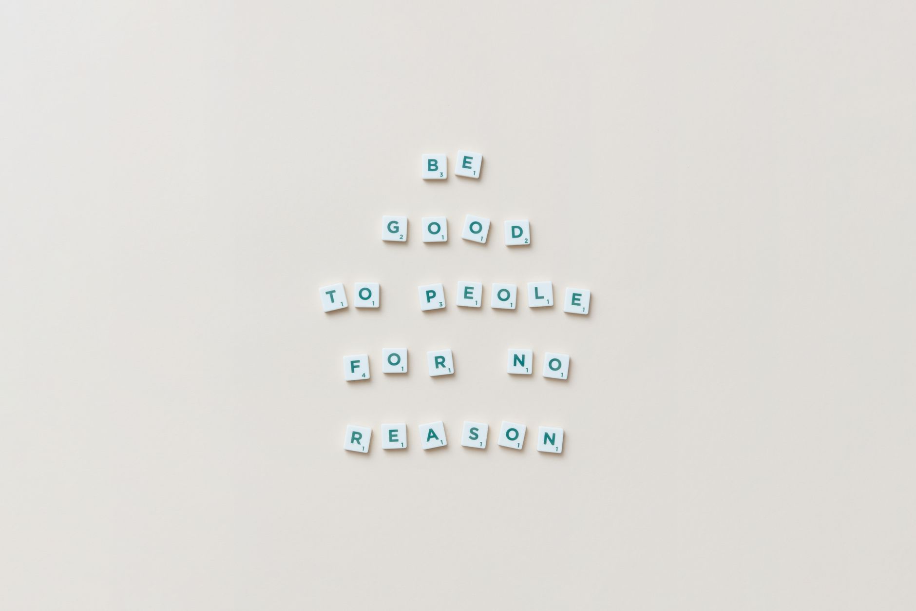 motivational phrase on white background